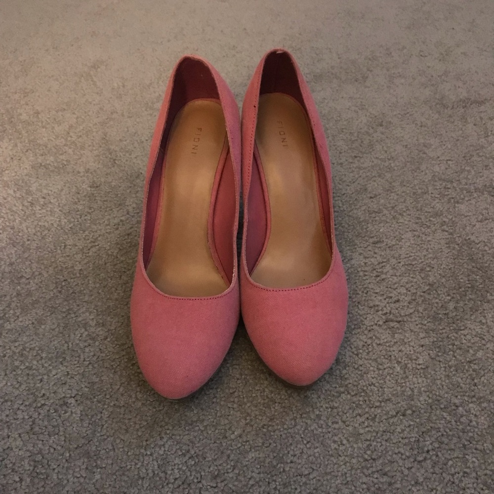 Pink heels